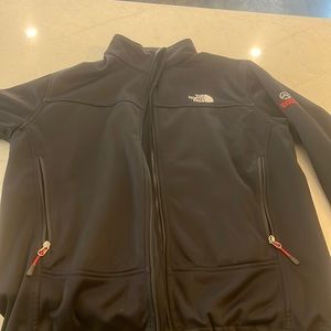 Mens size large lightweight the northface black jacket